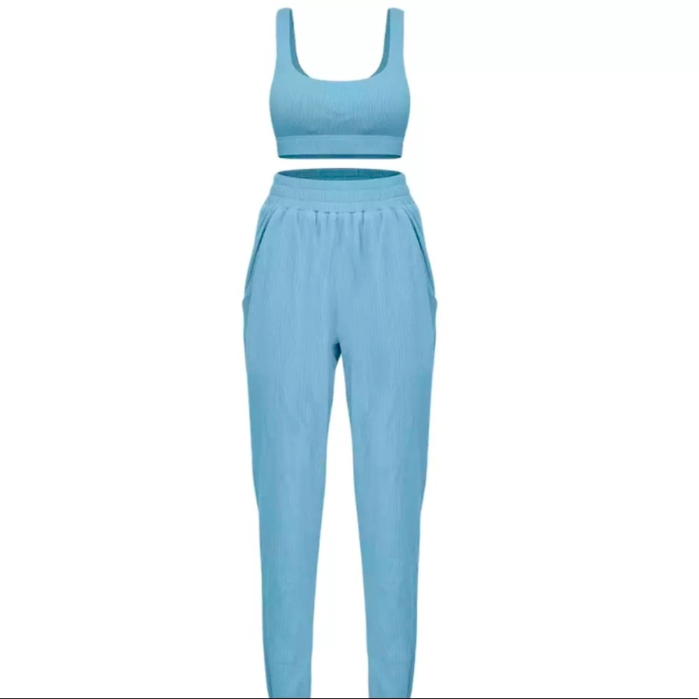 Sale Blue Mika jogger set